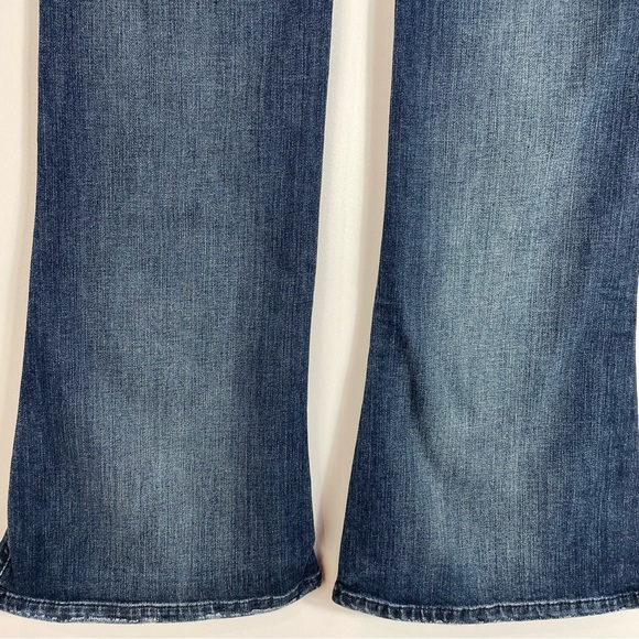 Volcom Pistol Skinny Flare Medium Wash Denim Jeans Women’s Size 13 - Picture 5 of 10